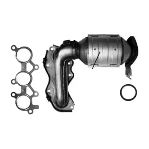 AP 641295 Catalytic Converter with Integrated Exhaust Manifold Fits select- 2007-2017
